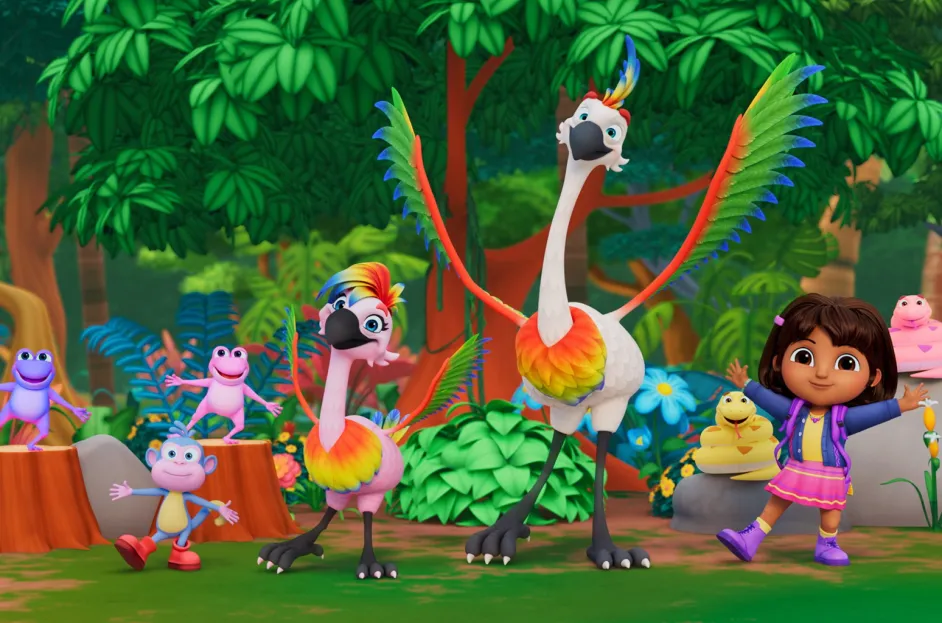 Taboo de Black Eyed Peas graba ‘Melodía’ para ‘DORA’ y hace voz de cacatúas con su hija