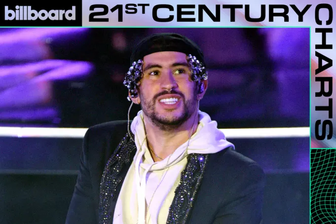 Bad Bunny es No. 1 en la lista Top Latin Artists of the 21st Century de Billboard