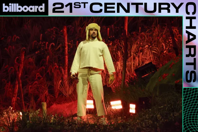 Bad Bunny es No. 1 en la lista Top Latin Albums of the 21st Century de Billboard